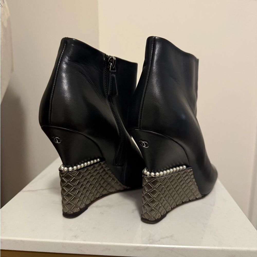 Chanel Wedge Booties - Picture 3 of 8